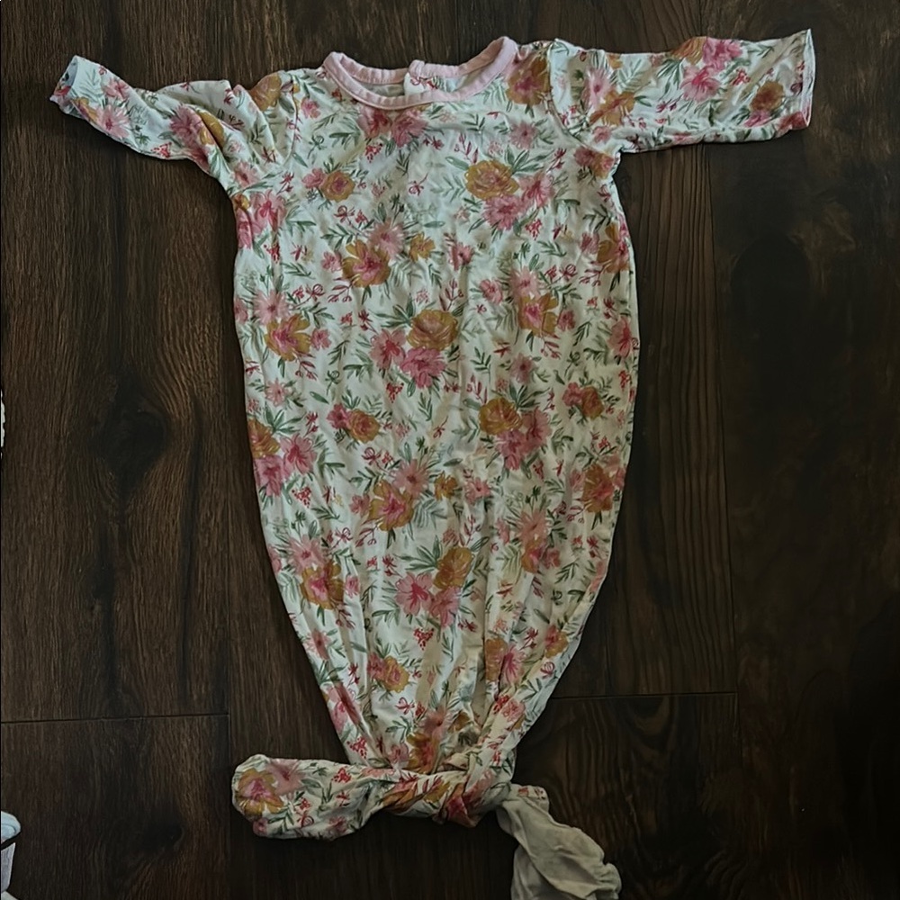 Floral Kids One Piece